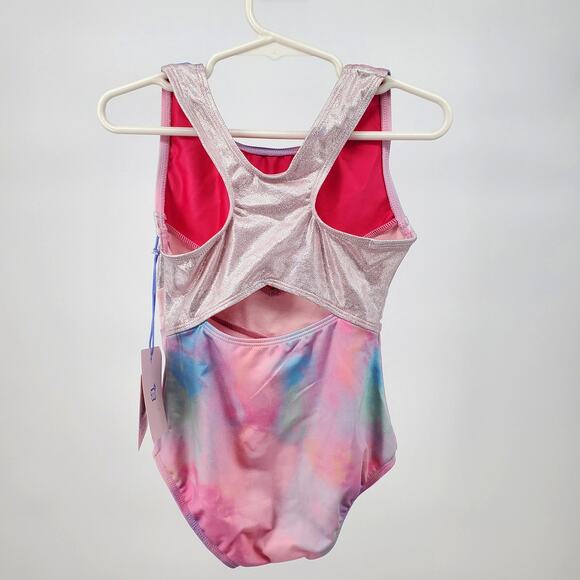 More Than Magic Girls Size‎ XS 4/5 Pink Dance Gymnastics Leotard New - Picture 2 of 6